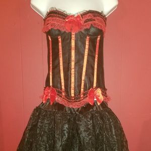 Corset & skirt xl